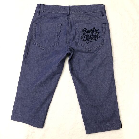 𝅺chloe SEE by CHLOE Crop Jeans - Picture 6 of 8